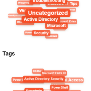 Compact Rotating Term Cloud – Animated Categories & Tags Plugin